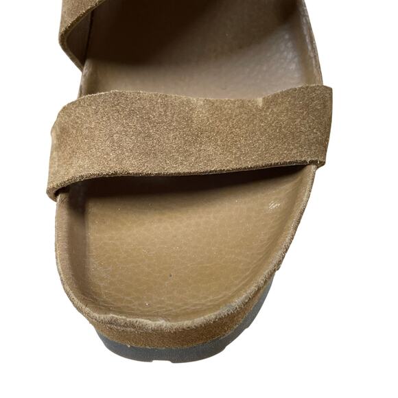 Pedro Garcia Jouri Platform Wedge Suede Sandal Women's Size 39 (US 9) NWOB - Picture 3 of 6